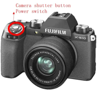 New XS10 upper cover for Fujifilm X-S10 camera shutter button power switch