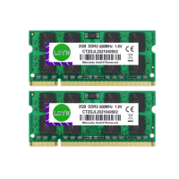2GB 4GB DDR2 SODIMM 667mhz 800mhz PC2-5300 PC2-6400S CL5 200PIN Non-ECC Unbuffered 1.8V Laptop Notebook Computer Memory Ram