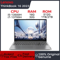 Lenovo Laptop Thinkbook 16 2023 Intel Core I5-13500H/I7-13700H 16G/32G DDR5 512GB/1TB/2TB SSD 16Inch Notebook Computer PC
