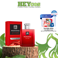[CHÍNH HÃNG] Romano Nước Hoa Nam 50ml/100ml - Lịch Lãm,Lưu Hương Lâu, Không Cồn, Hương Thơm Quyến Rũ
