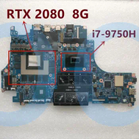 For DELL G7 7590 G5 5590 Laptop Motherboard.With i7-9750 i7-8750h CPU.RTX2070/RTX2080 8G GPU.100% Tested ok