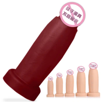 Huge Dildo Female Masturbation Sex Toys Silicone Large Anal Dildo Buttplug Anus Expansion with Powerful Suction Cup Big cock