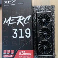 Used XFX RADEON RX 6800 XT 16G MERC 319 V1 Graphics Card