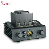 YAQIN CS-201 Pre - and Post-stone Combined Power Bladders 40W*2 HiFi Fever Home Audio Vacuum Tube Amplifier Factory Direct Sales