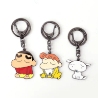 蠟筆小新被罵了鑰匙圈- Norns 正版授權 Crayon Shin Chan 公仔吊飾 小葵 小白反省中-小葵