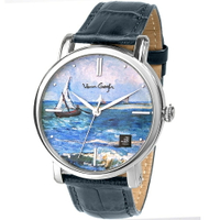 Van Gogh Swiss Watch梵谷 經典名畫男錶 Gent 04-1 海景船【刷卡回饋 分期0利率】【APP下單22%點數回饋】