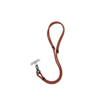【UAG】簡約編織可調式背帶掛繩7mm-黑橘(背帶掛繩 手機掛繩 手機背帶)