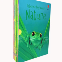 10 Books/Set English Usborne Beginners Nature Age 6-12 Years Early Education Picture Storybook Paperback