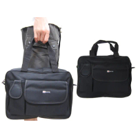 【SNOW.bagshop】文件包小容量主袋+外袋(共三層防水尼龍布手提肩背斜側可A4資料夾簡易工作袋)