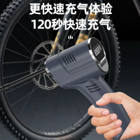 新款無線車載手持充氣泵小型汽車輪胎打氣泵迷你便攜式補氣泵