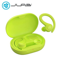 【現折$50 最高回饋3000點】JLab GO Air Sport 真無線藍牙耳機 螢光黃