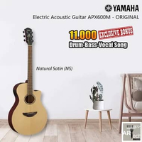 Gitar Akustik Elektrik YAMAHA APX600M / APX 600M / APX600 M /APX 600 M Natural Satin
