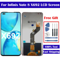 LCD 6.95" For Infinix NOTE 8 X692 LCD Display Touch Screen Digitizer Assembly For Infinix NOTE 8 LCD Screen Replacement Parts