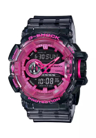 G-SHOCK Casio G-Shock Men's Analog-Digital Watch GA-400SK-1A4 Black Semi-Transparent Resin Band Sports Watch