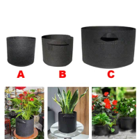Garden Tools Plant Grow Bags Fabric Flower Pot Home Gardening Growing Vegetable Planting Pot Container Planter