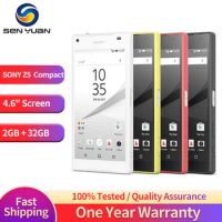 Original Sony Xperia Z5 Compact E5823 SO-02H 4G Mobile Phone 4.6'' 2GB RAM 32GB ROM 23MP+5.1MP Octa Core Android Cellphone