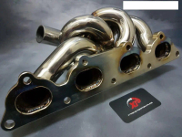 TURBO HEADER BANANA TURBO S STAINLESS STEEL EVO 123 4G63T