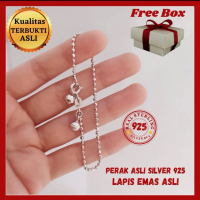 Gelang Tangan Asli Perak Silver 925 Lapis Emas Mas Putih Ada Surat Keaslian Awet Anti Karat Model Me