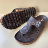Sandal jepit casual nikko 8064 bahan full karet