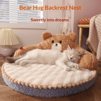 Cat Bed Universal Cat Bed Winter Pet Bed Cat Sleeping Nest Kitten Supplies Winter Warm Cat Mat