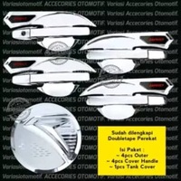 Cover Handle Outer dan Tank Cover All New Brio chrome Outer saja