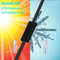 Broadlink HTS2 Temperature and Humidity Sensor Smart Home Accessories Work with Broadlink RM4 PRO and RM4 Mini Via Broadlink APP