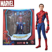 Mafex 103 Spider Man Action Figure Toys Spiderman Homecoming Deluxe Edition Multi-accessories Model Statue Doll Collectible Gift