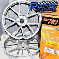 VELG DAYTONA GP WHEEL MX KING JUPITER Z RING 17 MX KING SILVER 5584