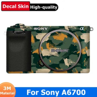 Customized Sticker For Sony A6700 Alpha 6700 Decal Skin Camera Vinyl Wrap Film Protector Coat ILCE-6700 ILCE6700