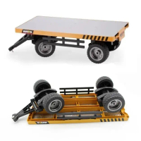 Huina 1576 RC Forklift + Flat Bed 1/10 8CH RC Alat Berat RC Heavy Tool SET