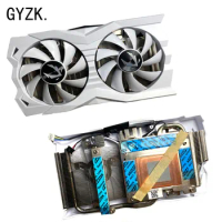 New For ZOTAC GAMING GeForce RTX2060 SUPER OC White Edition Graphics Card Replacement Fan panel with fan Radiator set