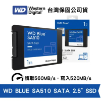 威騰 WD Blue 藍標 SA510 1TB SATA SSD 2.5 吋 (WD-SA510-1TB)