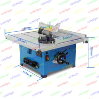 45 Degree Cutting Machine Table saw Small Multifunctional Household Woodworking Table Saw Oblique Cutting Circular Saw