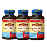 【NatureMade 萊萃美】日版大塚製藥 全方位超級魚油X3(90粒/瓶)