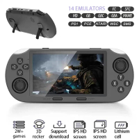 คอนโซลเกมมือถือ, SF3000, เกม 20000 ในเกม, แบตเตอรี่แบบชาร์จไฟได้ 3000mAh, หน้าจอ IPS 4.5 นิ้ว, คอนโซ