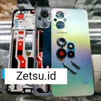 Casing Fullset Untuk Oppo Reno 7Z Backdoor + Bazel + Frame 1 Set Kesing Housing