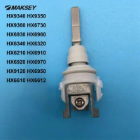 MAKSEY Waterproof Steel Head for Philips ElectricToothbrush Silicon Seal Gasket Grommet Rubber Ring Parts for Sonicare HX6 HX9
