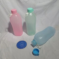 BOTOL AIR MINUM PLASTIK WARNA WARNI TRANSPARAN HANDLE GANTUNG BOTOL MINUM 2000ML