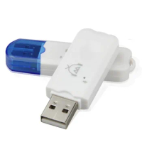 New Type Car Kit Bluetooth Receiver USB Bluetooth Audio Frequency Receiver Mini USB Bluetooth Adapter