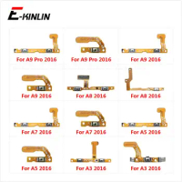Power ON OFF Mute Switch Control Key Volume Button Flex Cable For Samsung Galaxy A3 A5 A7 A8 A9 Pro 2016 Replacement Parts