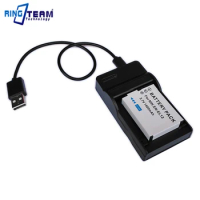 2-In-1 USB Charger and Camera Battery EN-EL12 ENEL12 for Nikon Coolpix AW120 S610 S610c S620 S630 S640 S70 S710 P310 P330 P300