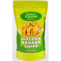 【BOBE便利士】菲律賓 TROPICS FARM golden banana chips 金黃香蕉乾脆片 350g