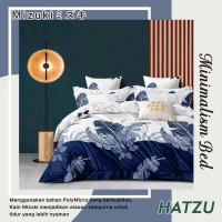 Sprei set MOTIF HATZU bahan Microtex disperse KING SIZE