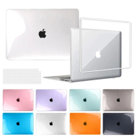 Crystal Case for Apple Macbook Air 15.3 A2941 M2 Chip Matte Laptops Cover for Mac Book Pro 13.3 A2338 A2337 Air 13.6 A2681 Funda