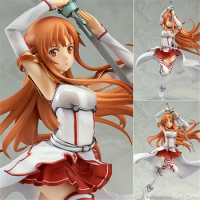 Anime SAO Yuuki Asuna Knights of the Blood Ver. 1/8 Scale PVC Action Figure Statue Collection Model Toys Doll