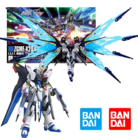 Bandai HGCE 1/144 GUNDAM STRIKE FREEDOM GUNDAM ZGMF-X20A Wing of Light Clear Ver Model Kit Anime Action Fighter Assembly for kid