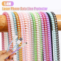 Fast Shipping| COD_ATLAS Plastic Cable Wrapper 1.4 Meter Cable Protector Wire Protection Pearl Elect