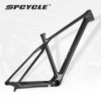 Spcycle 2024 New 29er T1000 Carbon Mountain Bike Frame 148x12mm Boost BB92 UDH Hanger Hardtail 29er MTB Carbon Frame