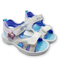 【菲斯質感生活購物】台灣製冰雪奇緣電燈涼鞋 艾莎 嬰幼童鞋 迪士尼童鞋 MIT 卡通童鞋 中大童