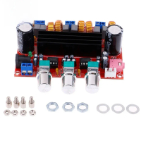 Papan Suara Digital 2.1 Saluran XH-M139 12V–24V Voltan Luas untuk TPA3116D2 50W x 2